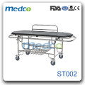 Hospital Carrito de ruedas de emergencia de acero inoxidable ST002